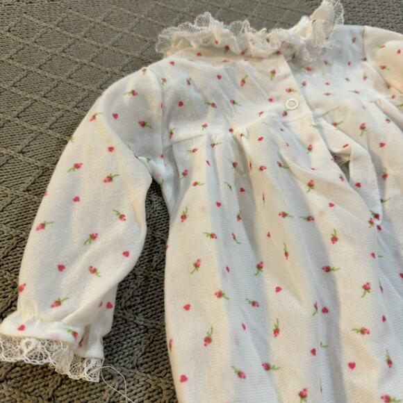 Vintage USA Alexis Rosette Nightgown ~ 6M 13/18Lbs - Picture 9 of 12